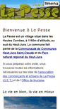 Mobile Screenshot of mairie-la-pesse.com